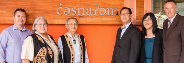 The naming ceremony for c̓əsnaʔəm House at Totem Park Residence: Q&A with Sarah Ling