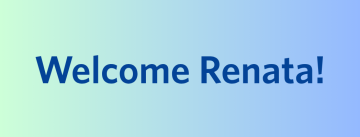 Welcoming Renata!