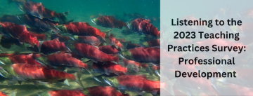 Listening to the 2023 Teaching Practices Survey: Professional Development